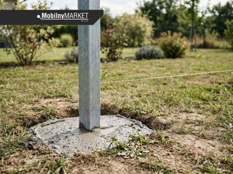 Jak zabetonować słupki ogrodzeniowe? Użyj betonu szybkowiążącego!