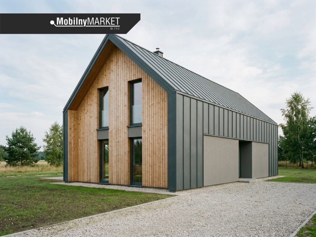 dom w stylu nowoczesnej stodoły